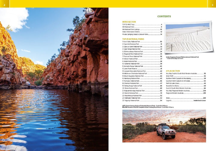 Hema Maps Western Australia Road & 4WD Track Atlas 4Th Edition WARA4