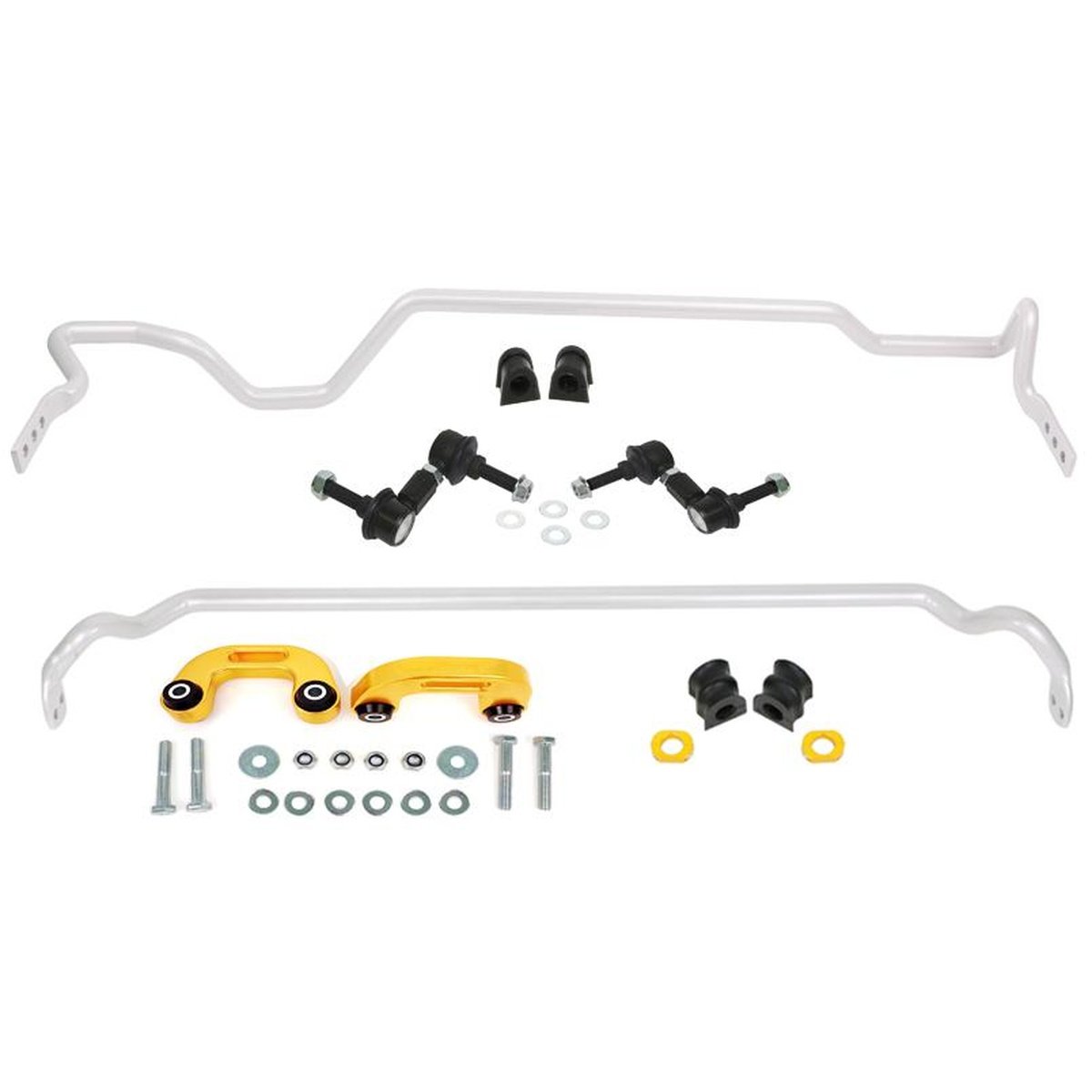 Whiteline BSK007 Sway Bar Kit Front & Rear fits Subaru WRX & STI Sedan 2002-07