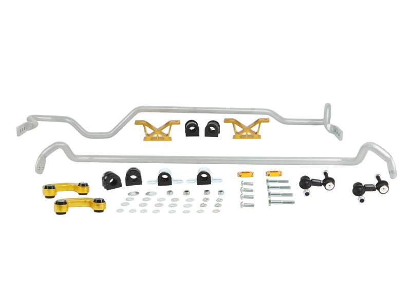 Whiteline BSK007M Sway Bar Kit Front & Rear fits Subaru WRX & STI Sedan 2002-07