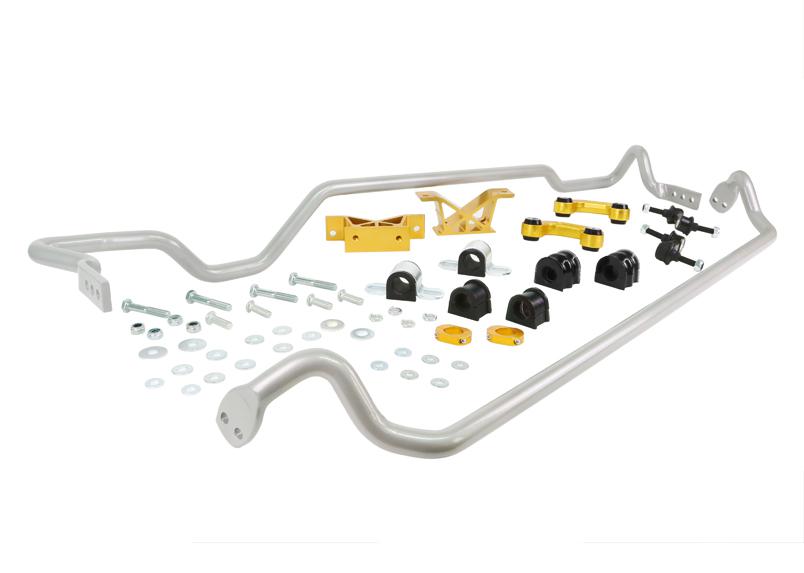 Whiteline BSK007M Sway Bar Kit Front & Rear fits Subaru WRX & STI Sedan 2002-07