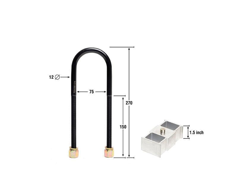 Whiteline KLB100-15 Whiteline Lowering Block fits Holden 1956-58