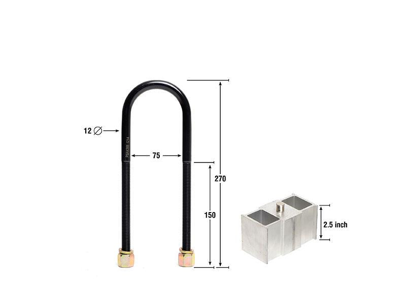 Whiteline KLB101 25 Lowering Block Kit