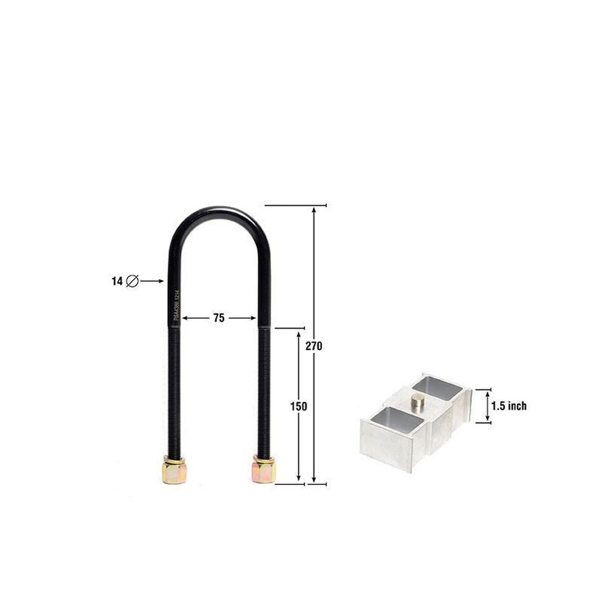 Whiteline KLB106-15 Lowering Blocks 1.5