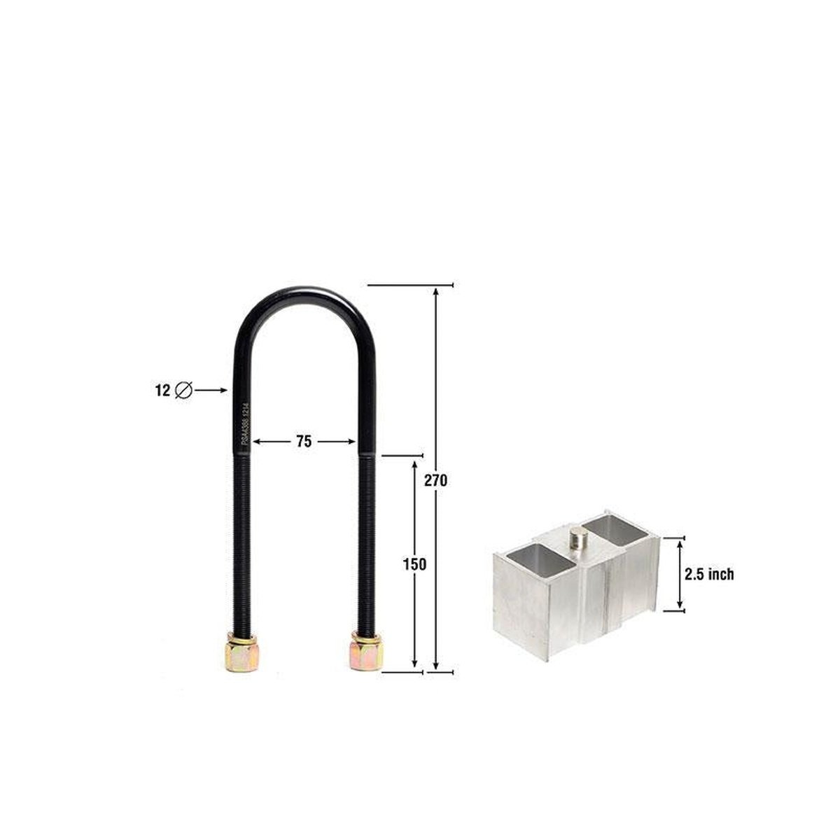 Whiteline KLB107-25 Lowering Blocks 2.5