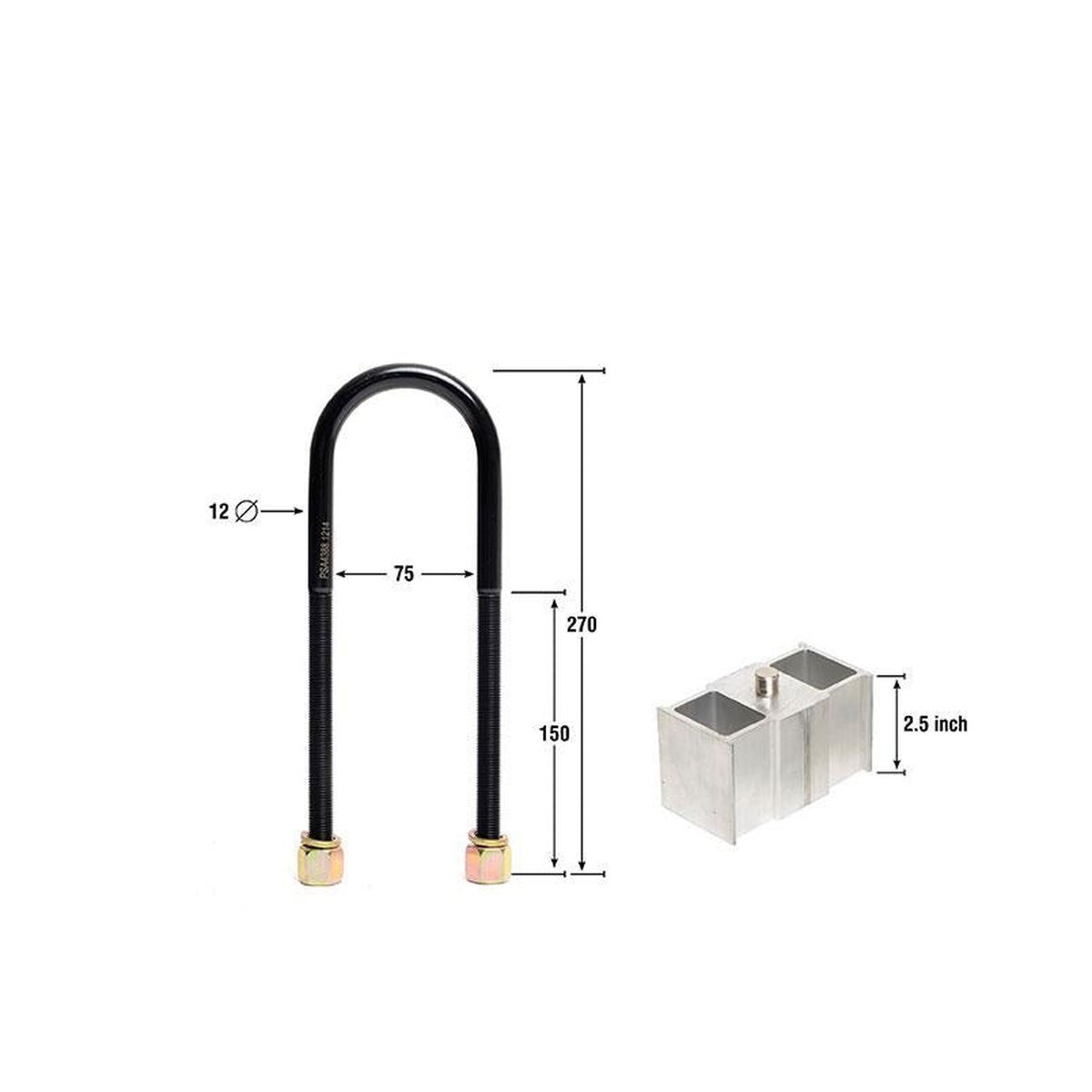 Whiteline KLB110-25 Lowering Blocks 2.5