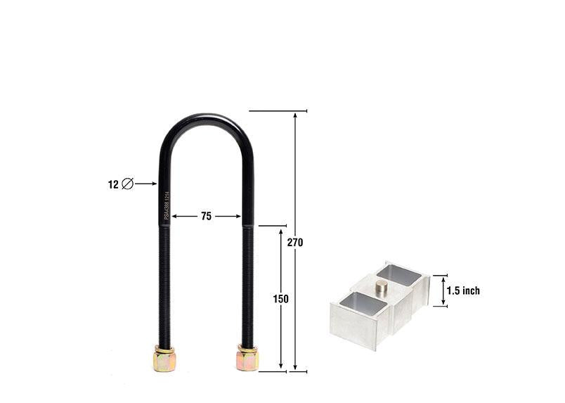 Whiteline KLB112-15 Lowering Blocks 1.5