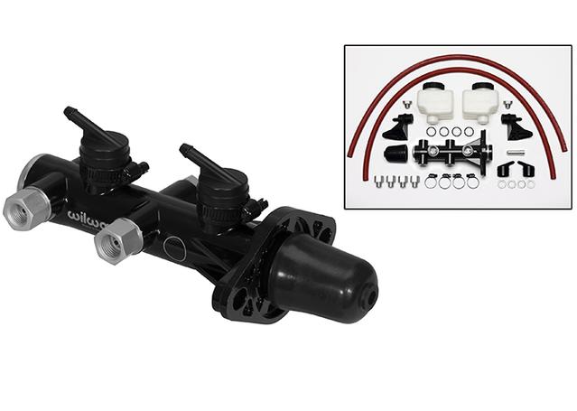 Wilwood Remote Tandem Master Cylinder 1" Black 260-14243-BK