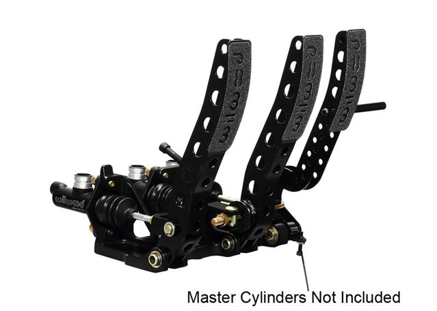 Wilwood Pedal Box 3 Pedal Floor Mount w/o Throttle Link 340-12410