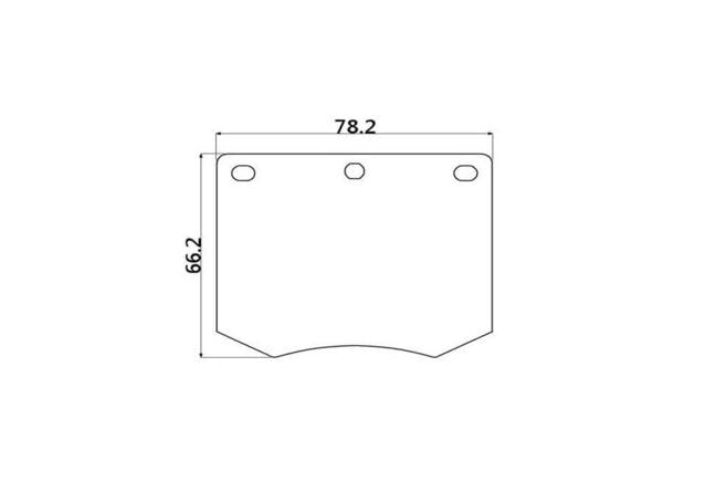 Winmax W5 Race Front Brake Pad Set WMP1361-W5