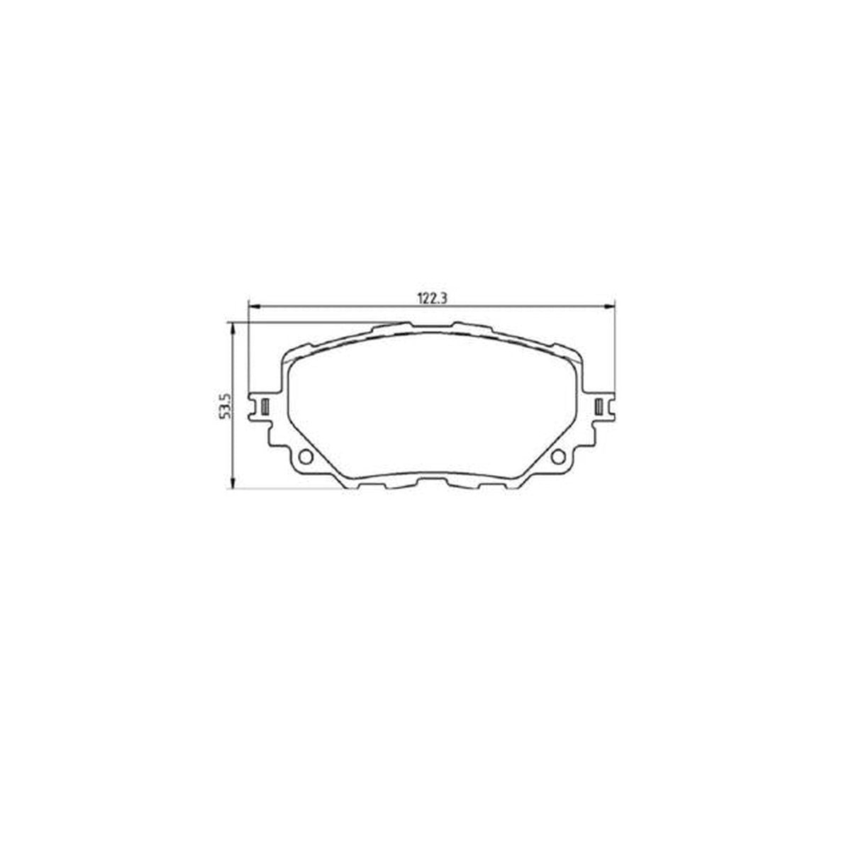 Winmax W5 Race Front Brake Pad Set WMP1449-W5