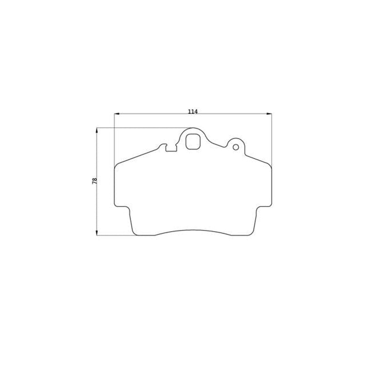 Circo M119 Race Front Brake Pad Set MB722-M119