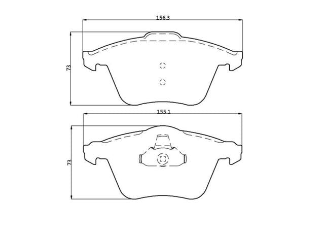 Winmax W5 Race Front Brake Pad Set WMP796-W5