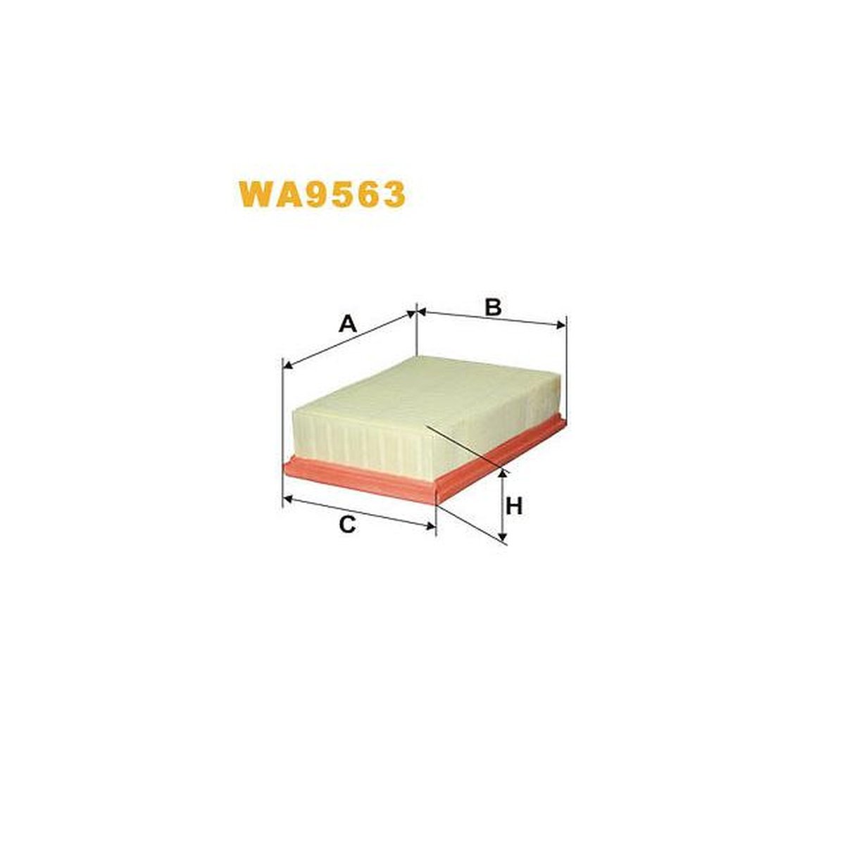 WIX Air Filter WA9563