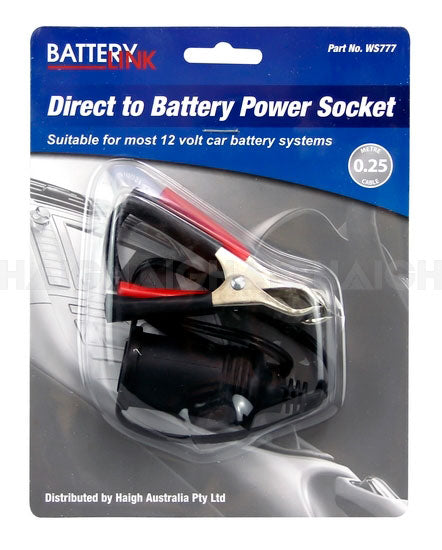 Haigh Sunland Direct To Battery - Power Socket WS777