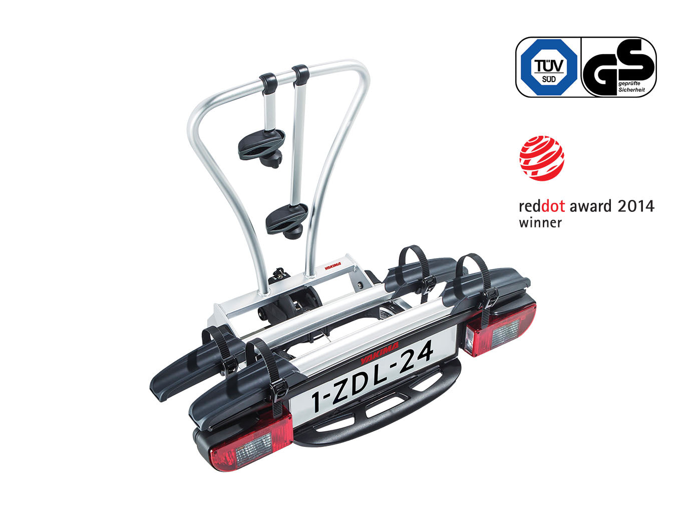 Yakima JustClick 2 Bike Carrier Towball Mounted 8002493